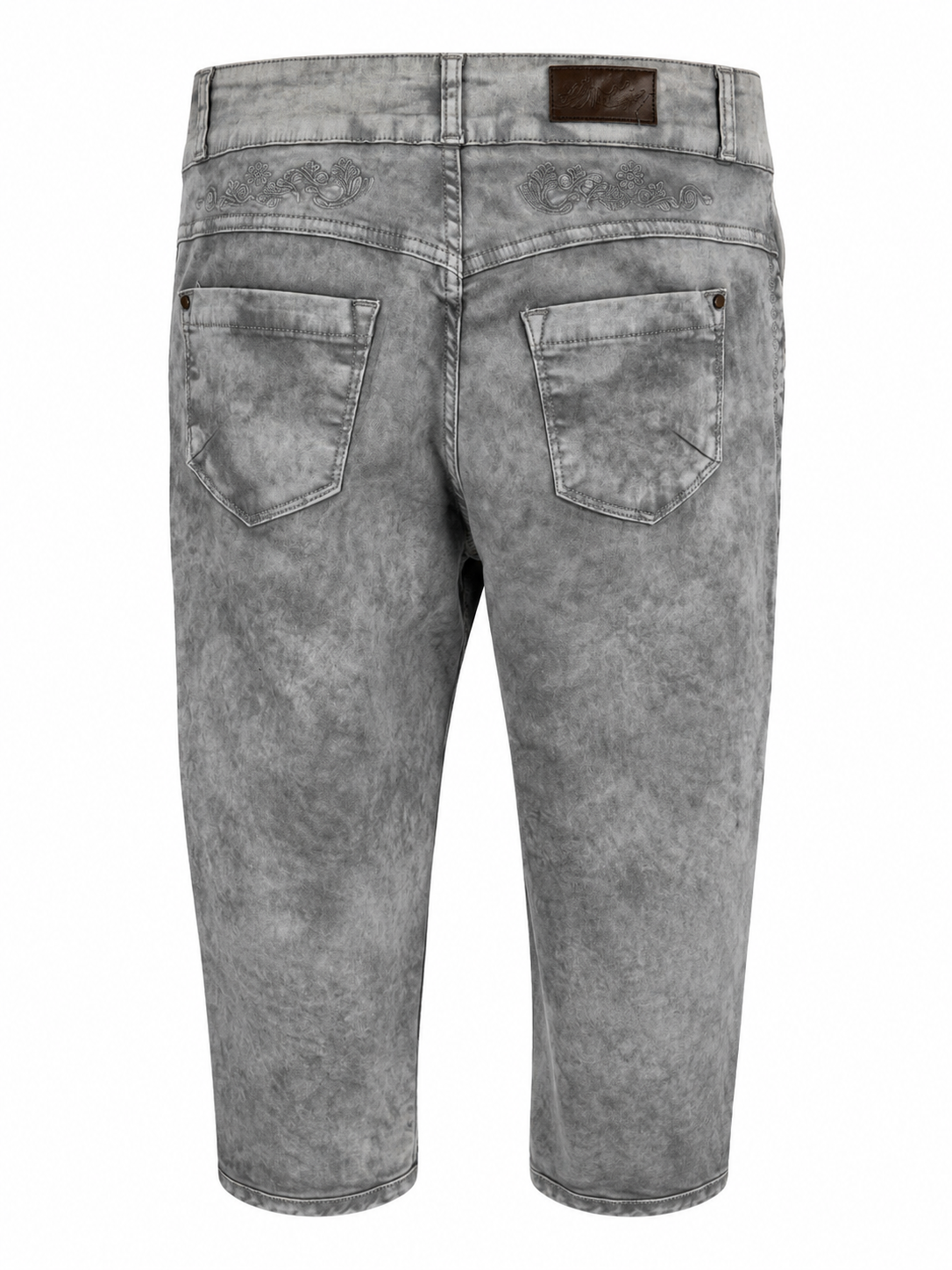 Hangowear hímzett szürke farmer bermuda L