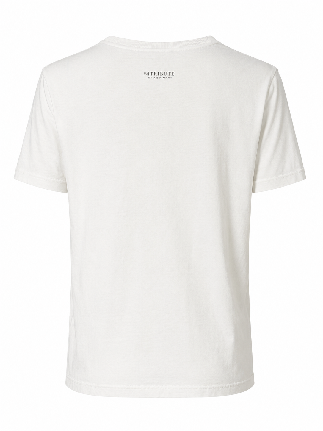 Armani Jeans fehér grafikai póló M
