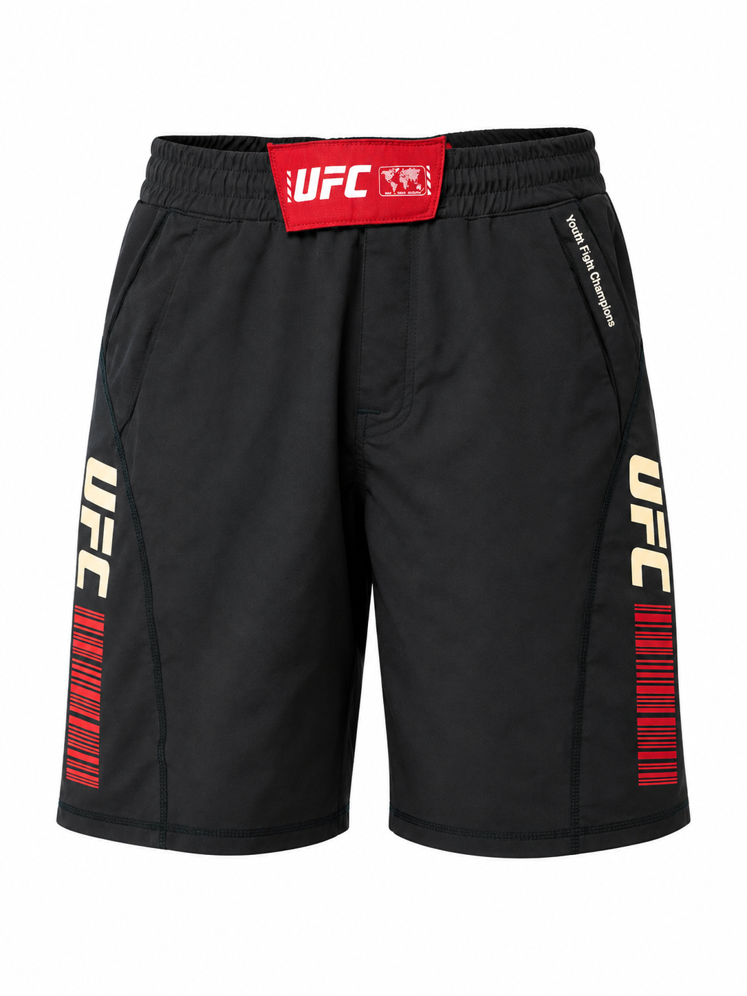Bershka x UFC fekete sport rövidnadrág S