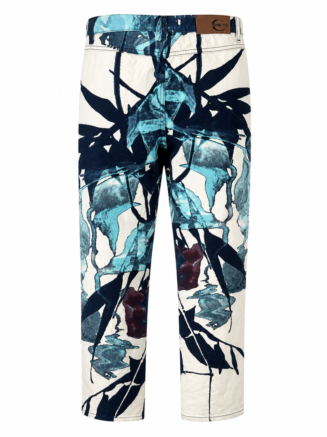 Just Cavalli egyenes szárú mintás farmer L