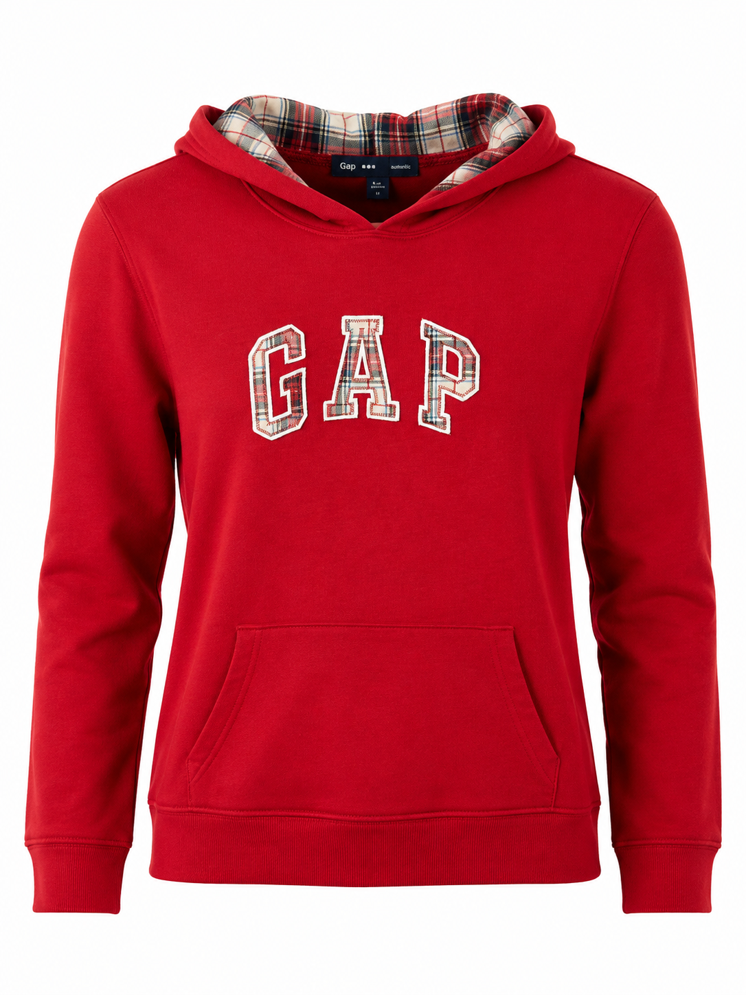 Gap piros kapucnis pulóver M