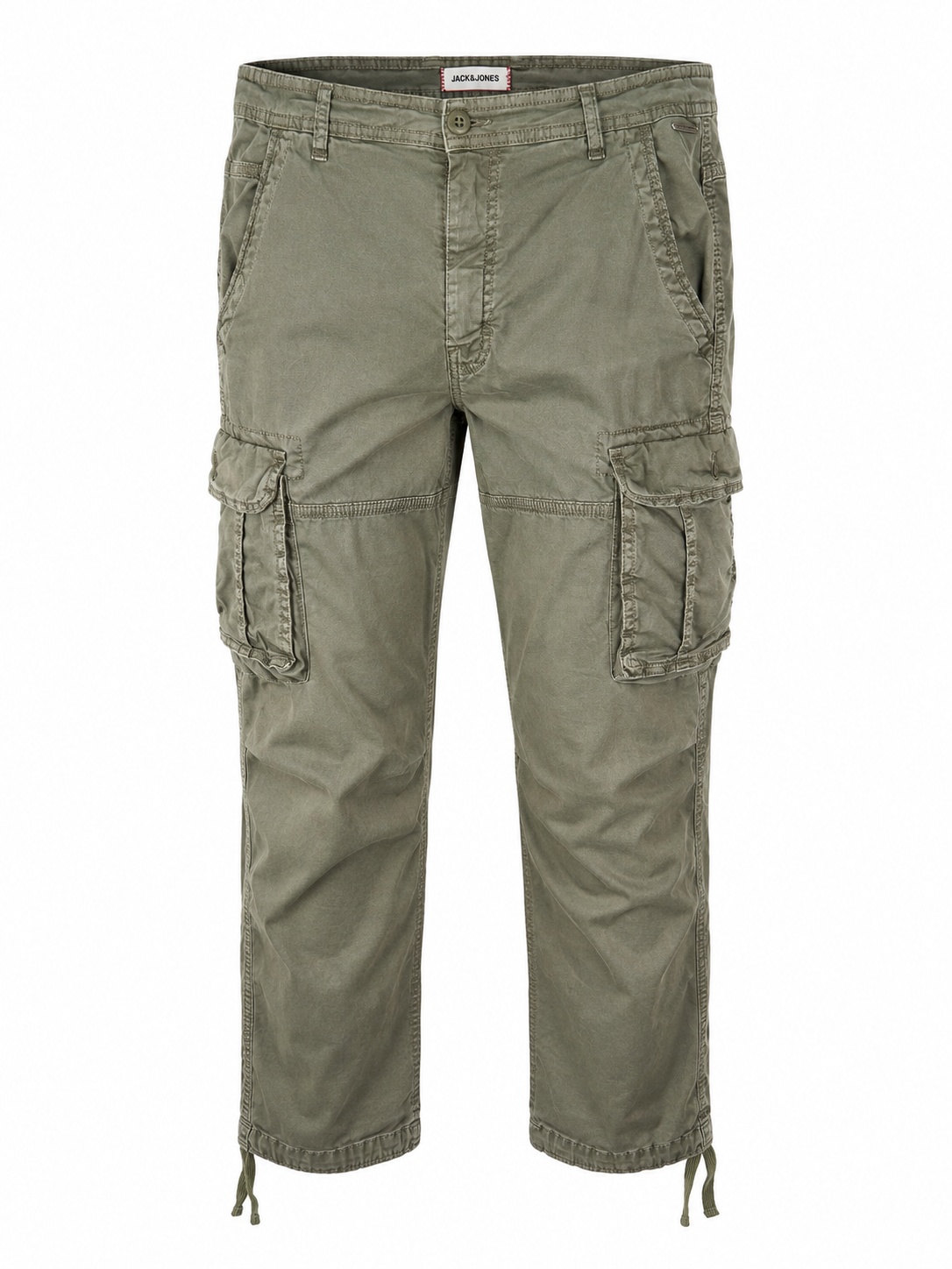 Jack & Jones férfi cargo nadrág 42/L szürke-zöld