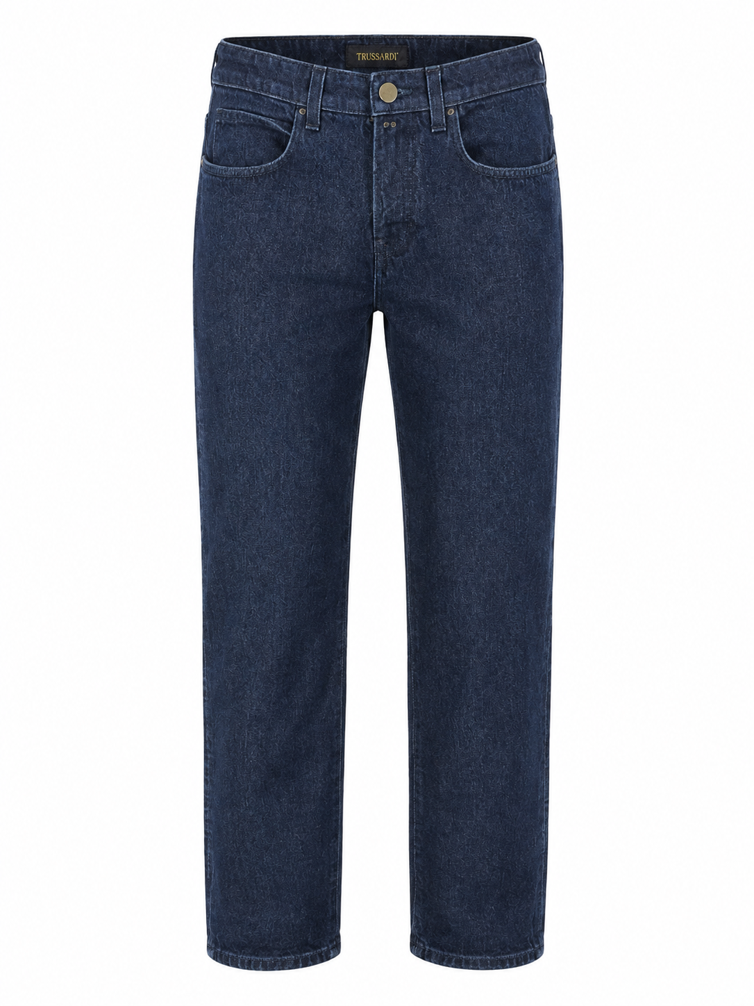 Trussardi sötétkék egyenes szárú farmer 48