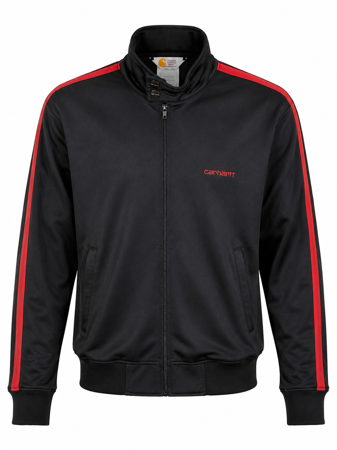 Carhartt fekete-piros cipzáras melegítőfelső L