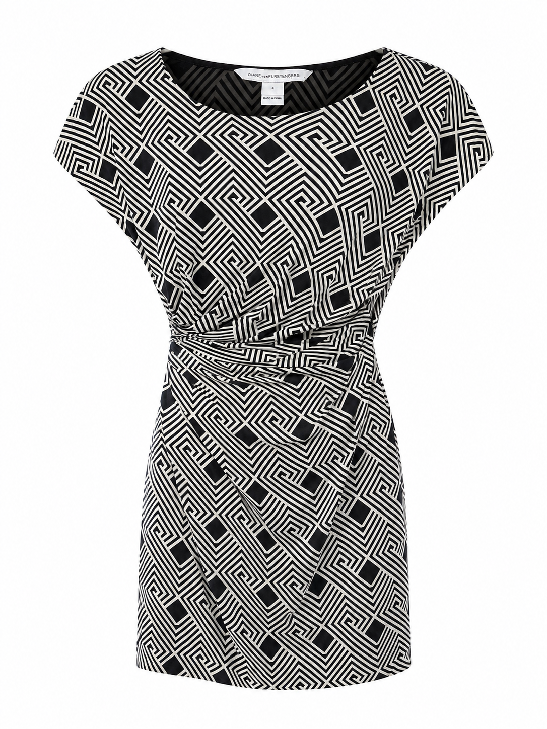 Diane von Furstenberg selyem ruha S