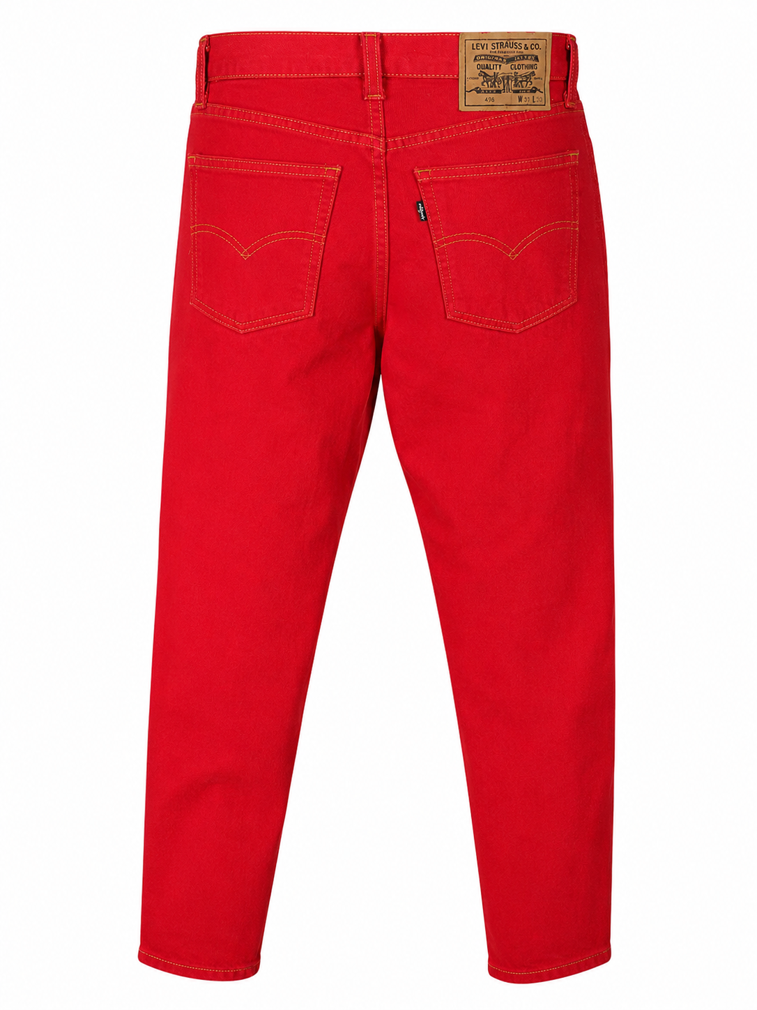 Levi's piros skinny farmernadrág 40/L