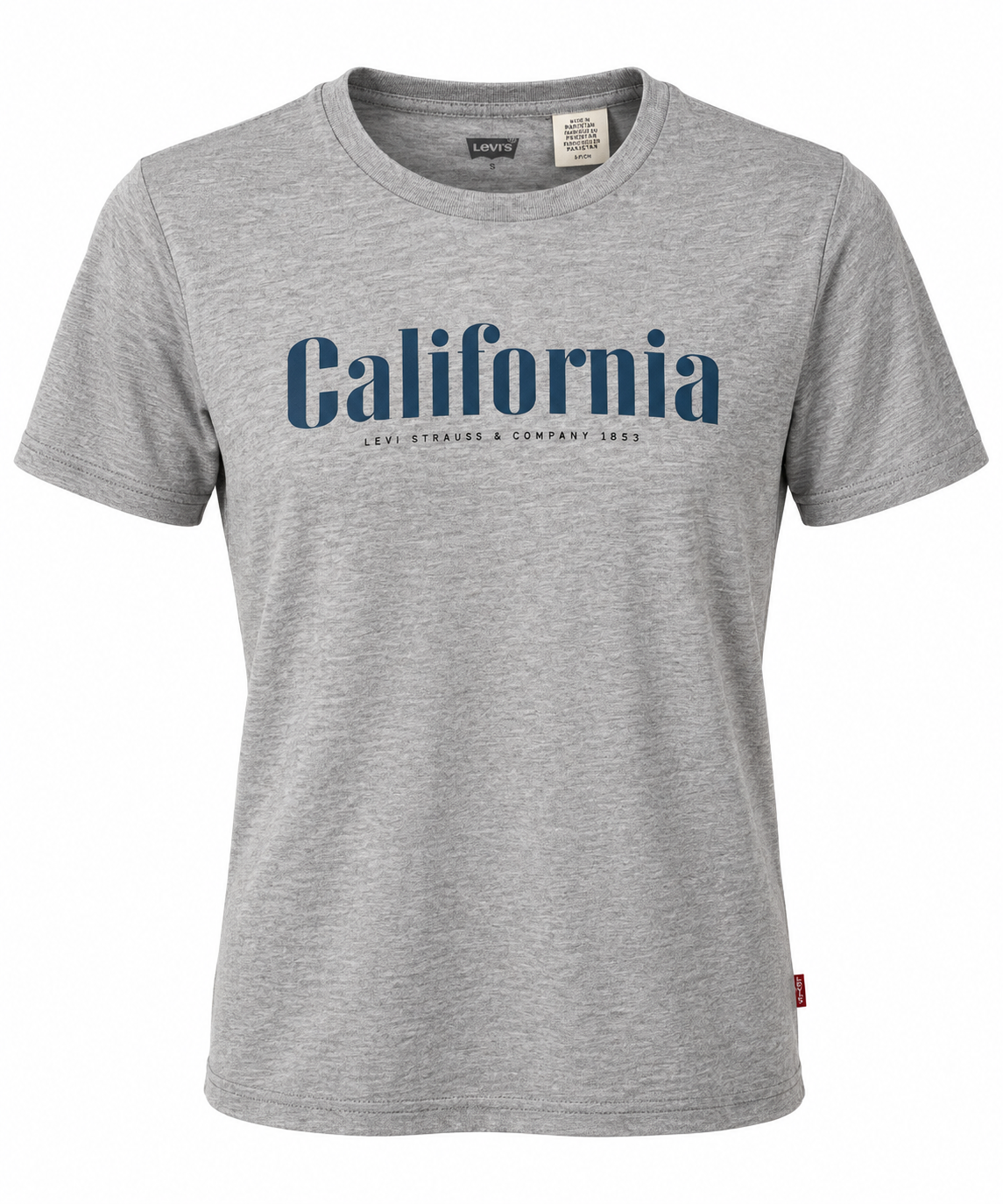 Levi's szürke California feliratos póló S