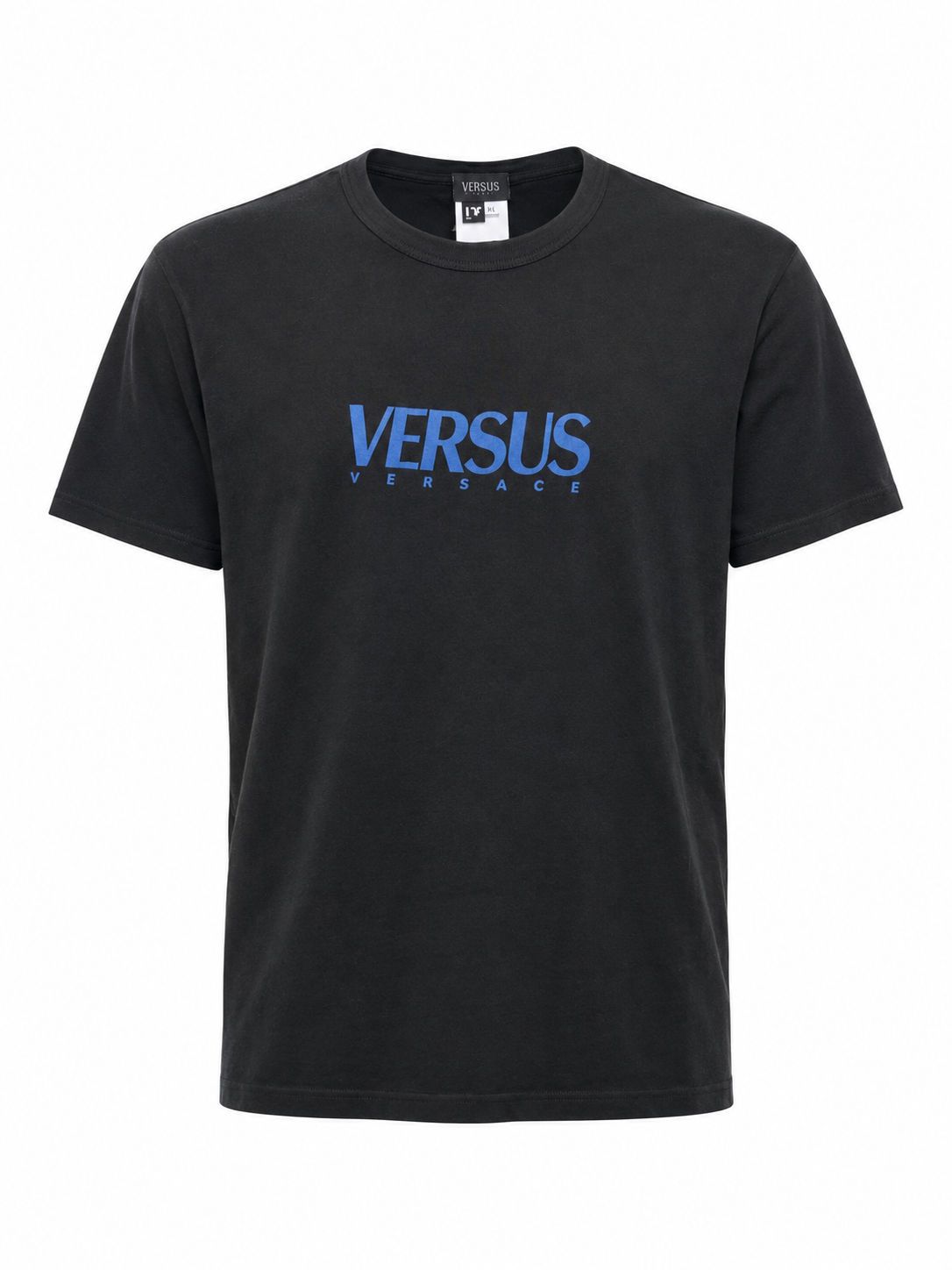Versus Versace fekete logós póló L
