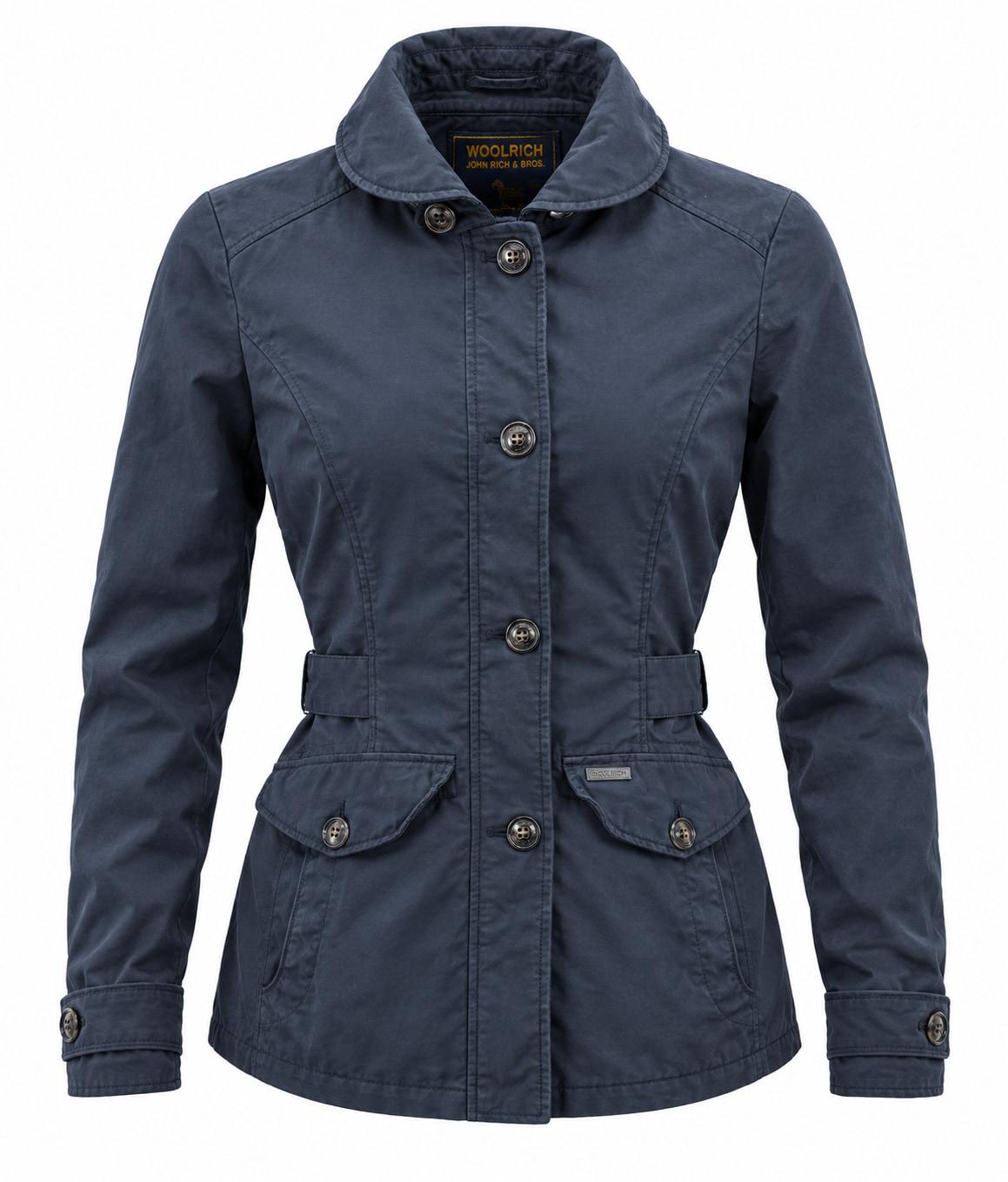 Woolrich sötétkék női átmeneti kabát S